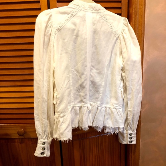 Free People Ariana Military Jacket sz XS - Picture 5 of 5